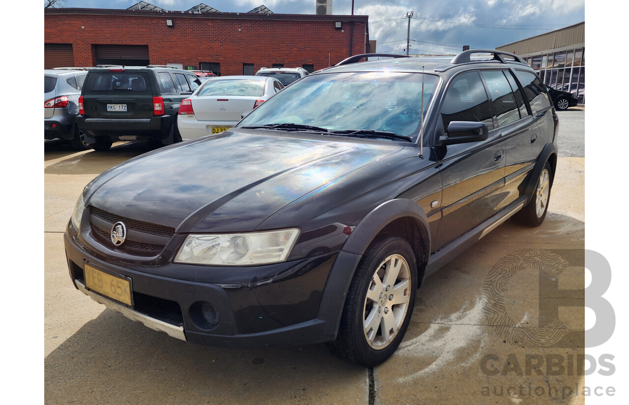 5/2006 Holden Adventra CX6 VZ MY06 4d Wagon Black 3.6L