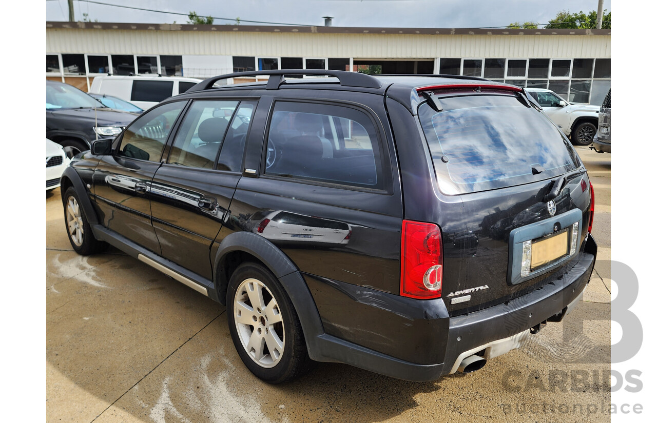 5/2006 Holden Adventra CX6 VZ MY06 4d Wagon Black 3.6L