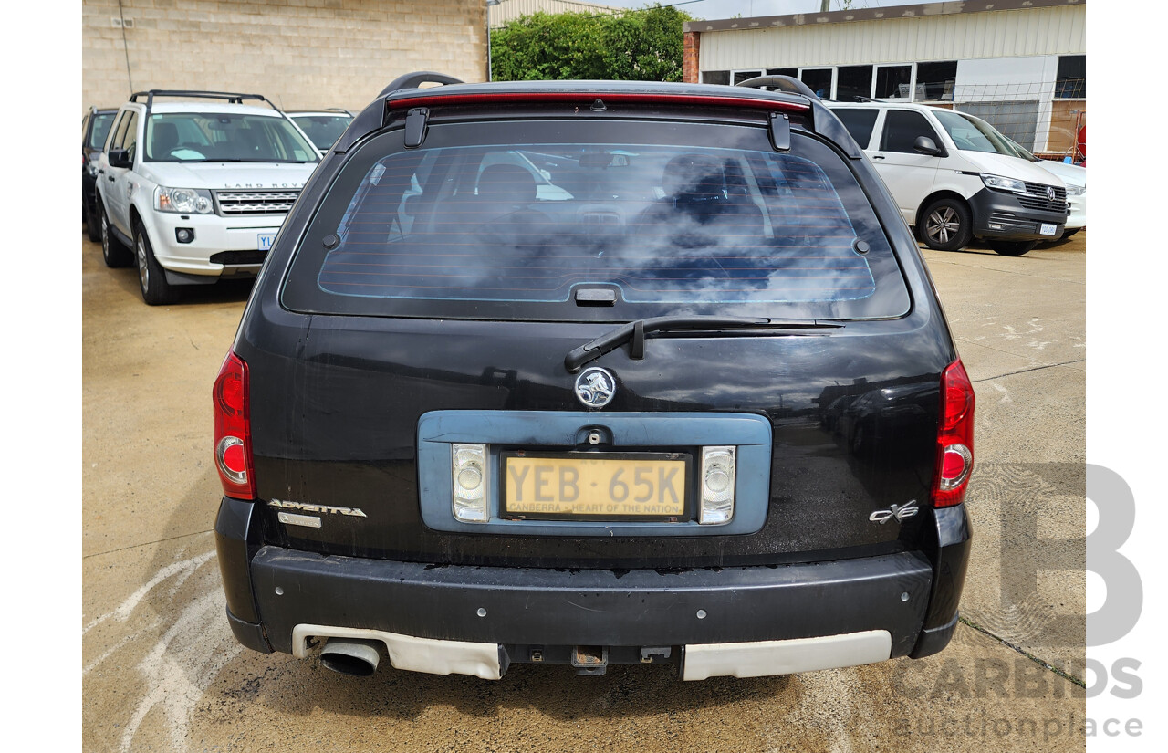 5/2006 Holden Adventra CX6 VZ MY06 4d Wagon Black 3.6L