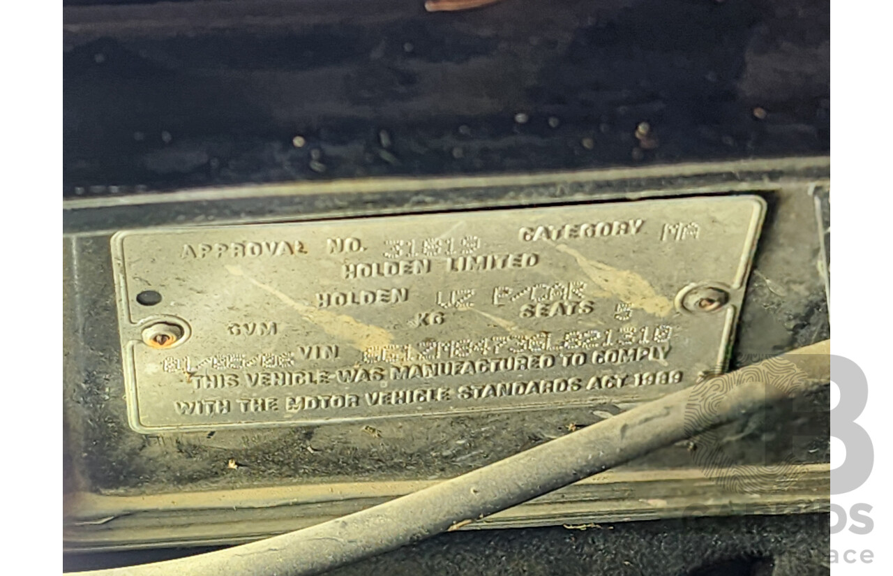 5/2006 Holden Adventra CX6 VZ MY06 4d Wagon Black 3.6L