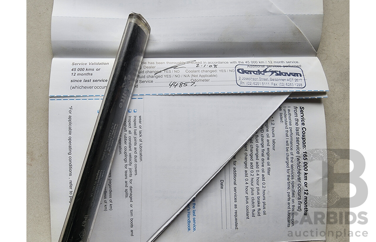 5/2006 Holden Adventra CX6 VZ MY06 4d Wagon Black 3.6L