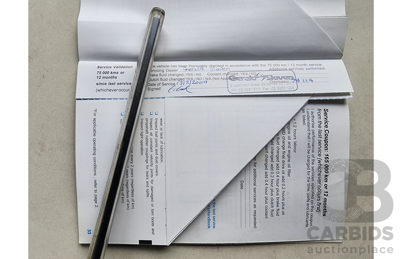 5/2006 Holden Adventra CX6 VZ MY06 4d Wagon Black 3.6L