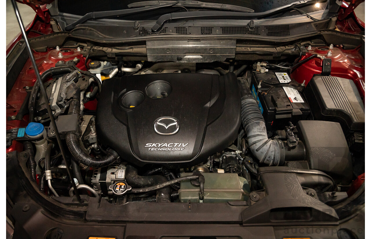 4/2014 Mazda CX-5 Grand Tourer (4x4) MY13 Upgrade 4d Wagon Red Turbo Diesel 2.2L