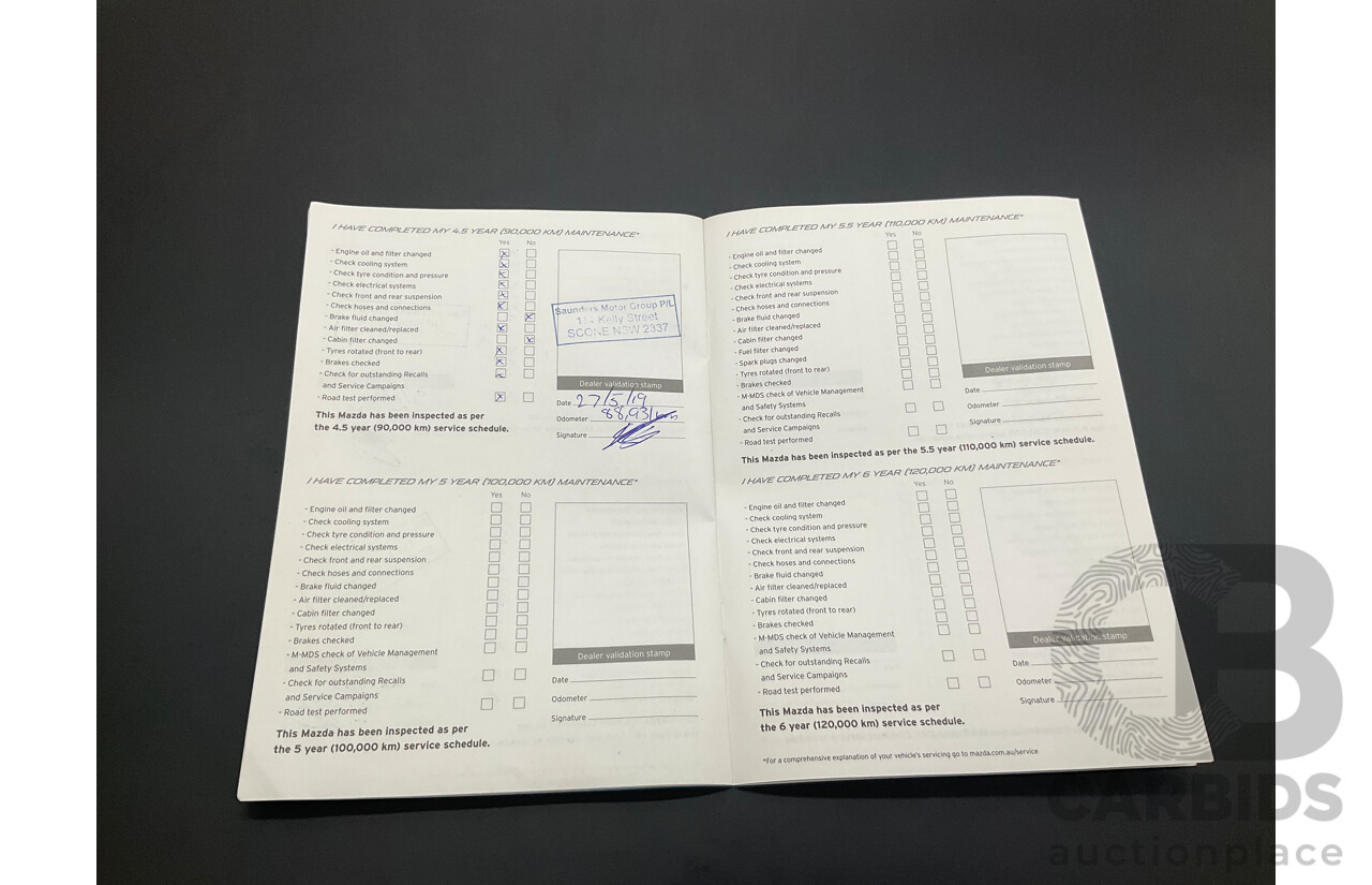 4/2014 Mazda CX-5 Grand Tourer (4x4) MY13 Upgrade 4d Wagon Red Turbo Diesel 2.2L