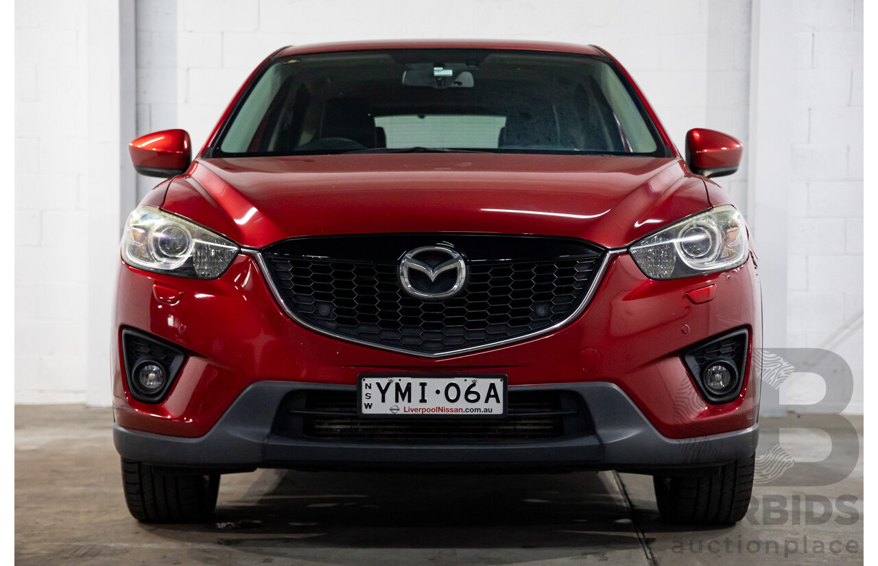 4/2014 Mazda CX-5 Grand Tourer (4x4) MY13 Upgrade 4d Wagon Red Turbo Diesel 2.2L