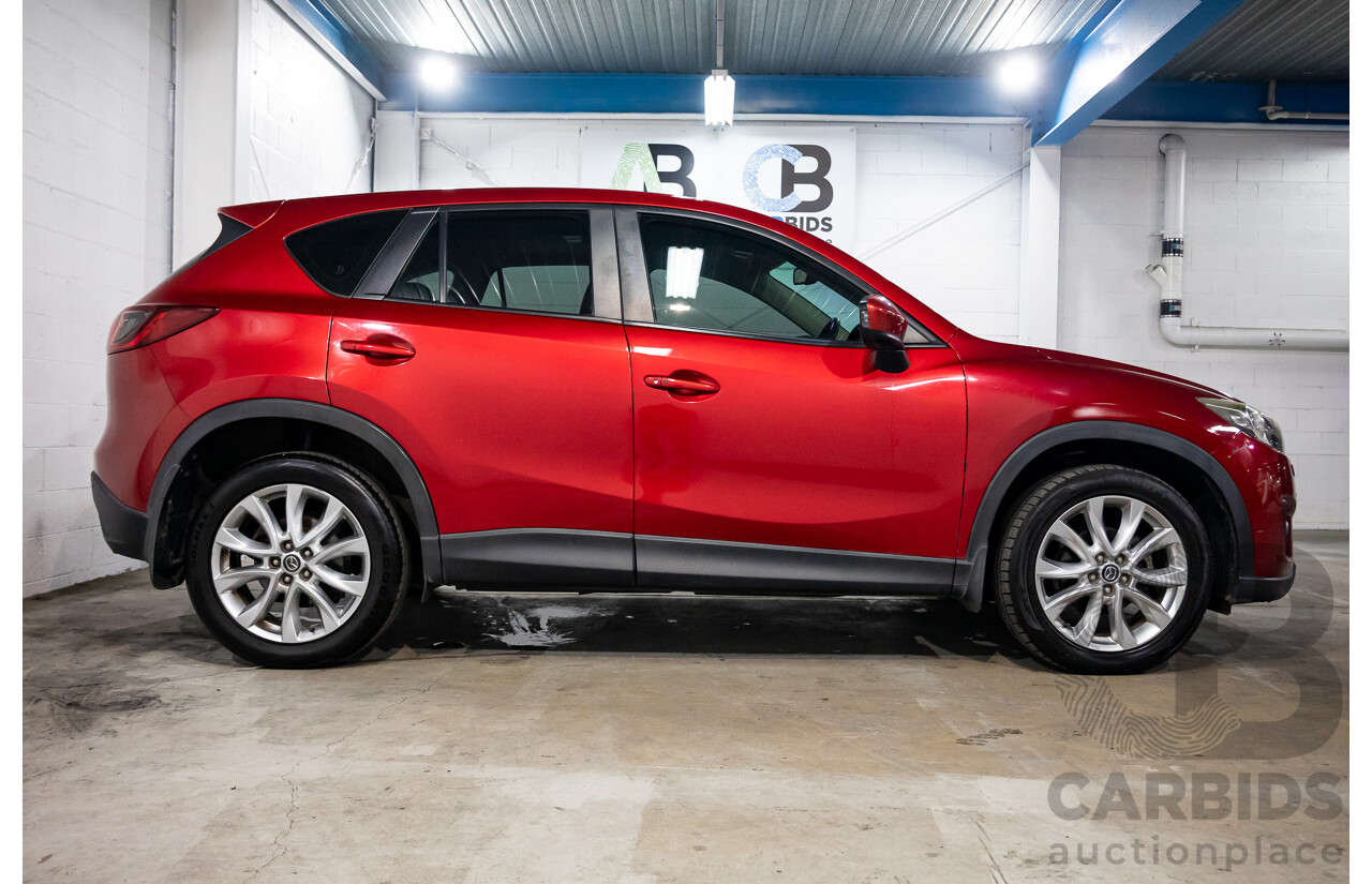 4/2014 Mazda CX-5 Grand Tourer (4x4) MY13 Upgrade 4d Wagon Red Turbo Diesel 2.2L