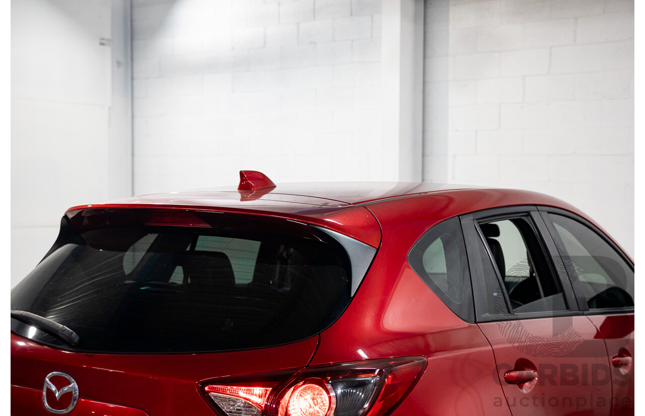 4/2014 Mazda CX-5 Grand Tourer (4x4) MY13 Upgrade 4d Wagon Red Turbo Diesel 2.2L