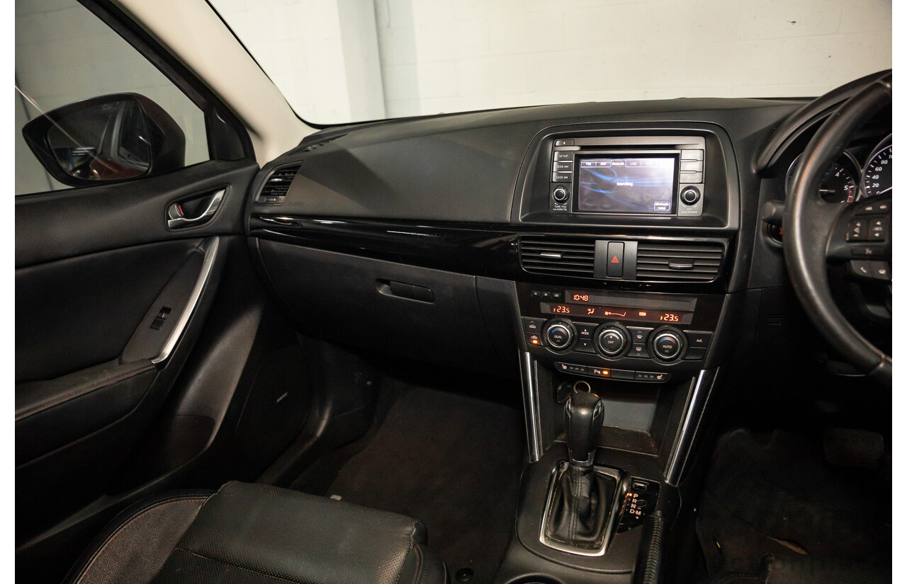 4/2014 Mazda CX-5 Grand Tourer (4x4) MY13 Upgrade 4d Wagon Red Turbo Diesel 2.2L