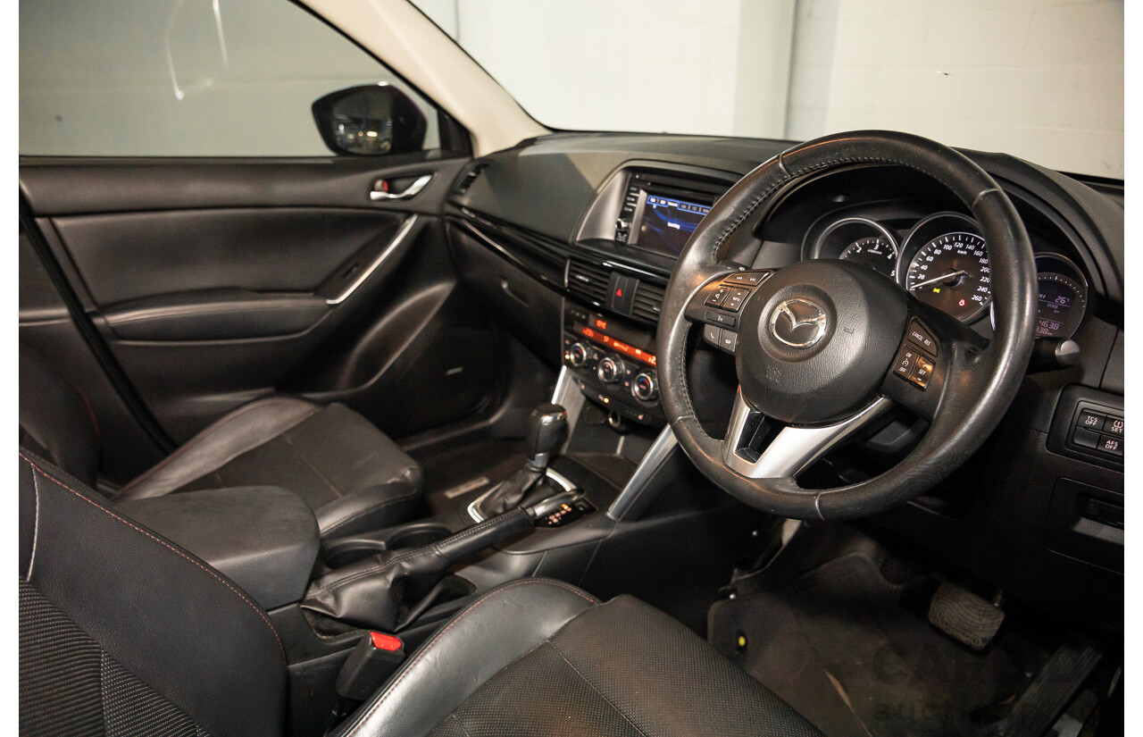 4/2014 Mazda CX-5 Grand Tourer (4x4) MY13 Upgrade 4d Wagon Red Turbo Diesel 2.2L