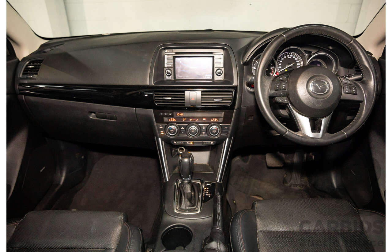 4/2014 Mazda CX-5 Grand Tourer (4x4) MY13 Upgrade 4d Wagon Red Turbo Diesel 2.2L