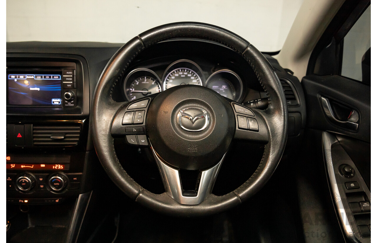 4/2014 Mazda CX-5 Grand Tourer (4x4) MY13 Upgrade 4d Wagon Red Turbo Diesel 2.2L