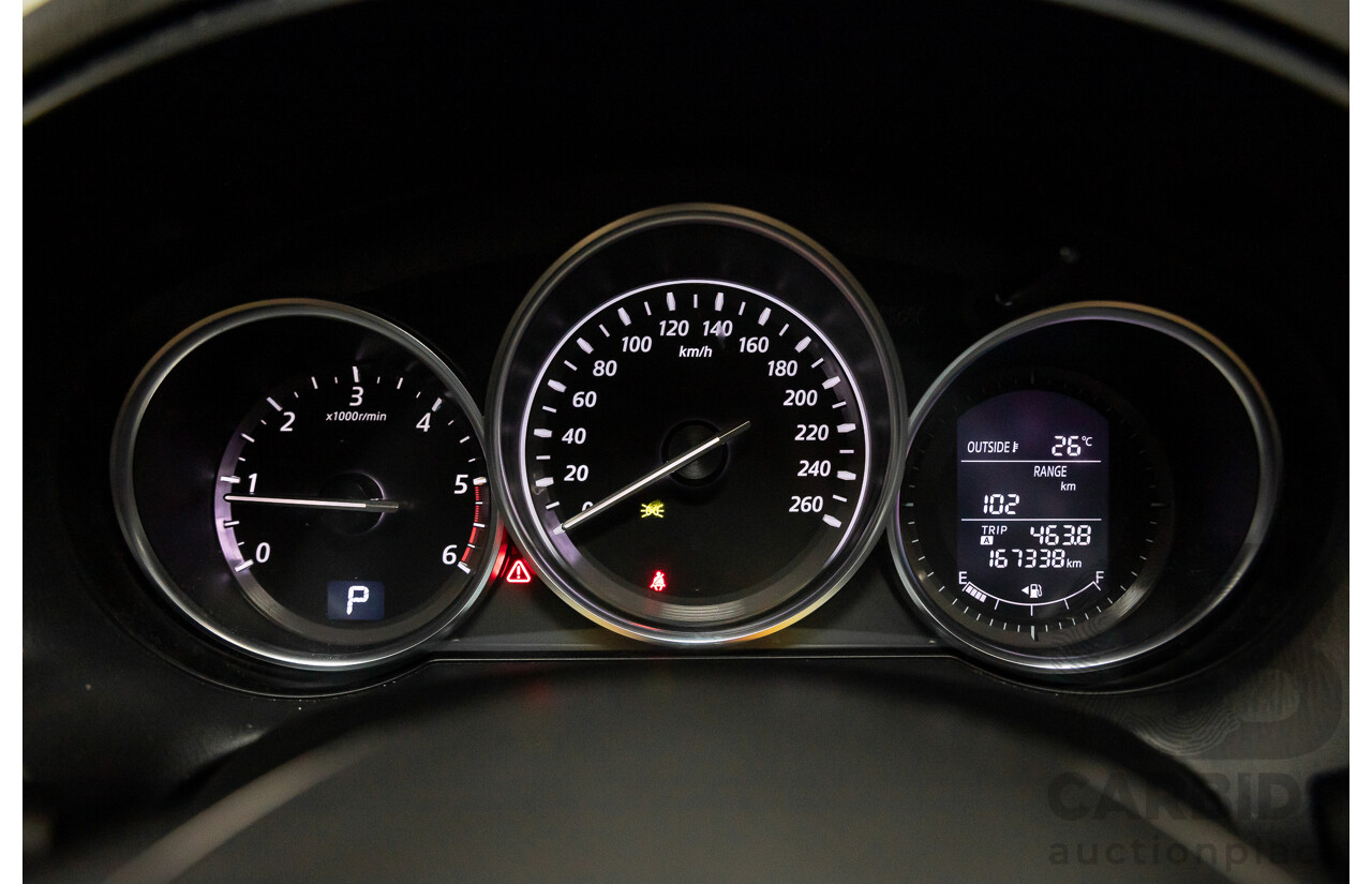 4/2014 Mazda CX-5 Grand Tourer (4x4) MY13 Upgrade 4d Wagon Red Turbo Diesel 2.2L