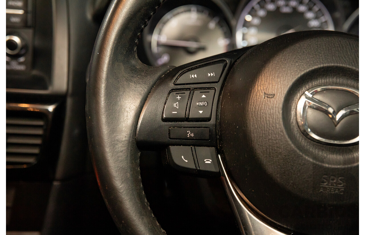 4/2014 Mazda CX-5 Grand Tourer (4x4) MY13 Upgrade 4d Wagon Red Turbo Diesel 2.2L