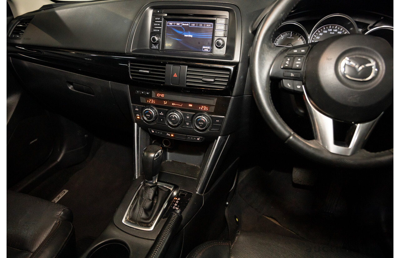 4/2014 Mazda CX-5 Grand Tourer (4x4) MY13 Upgrade 4d Wagon Red Turbo Diesel 2.2L