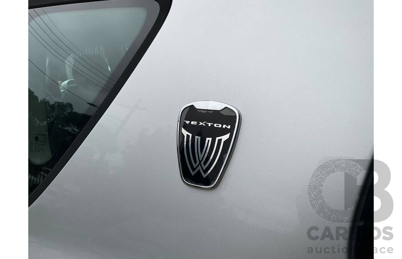 6/2015 Ssangyong Rexton SX (4x4) Y200 MY15 4d Wagon Moondust Silver Metallic Turbo Diesel 2.0L