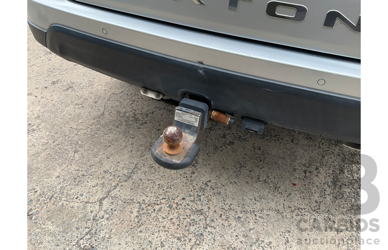 6/2015 Ssangyong Rexton SX (4x4) Y200 MY15 4d Wagon Moondust Silver Metallic Turbo Diesel 2.0L