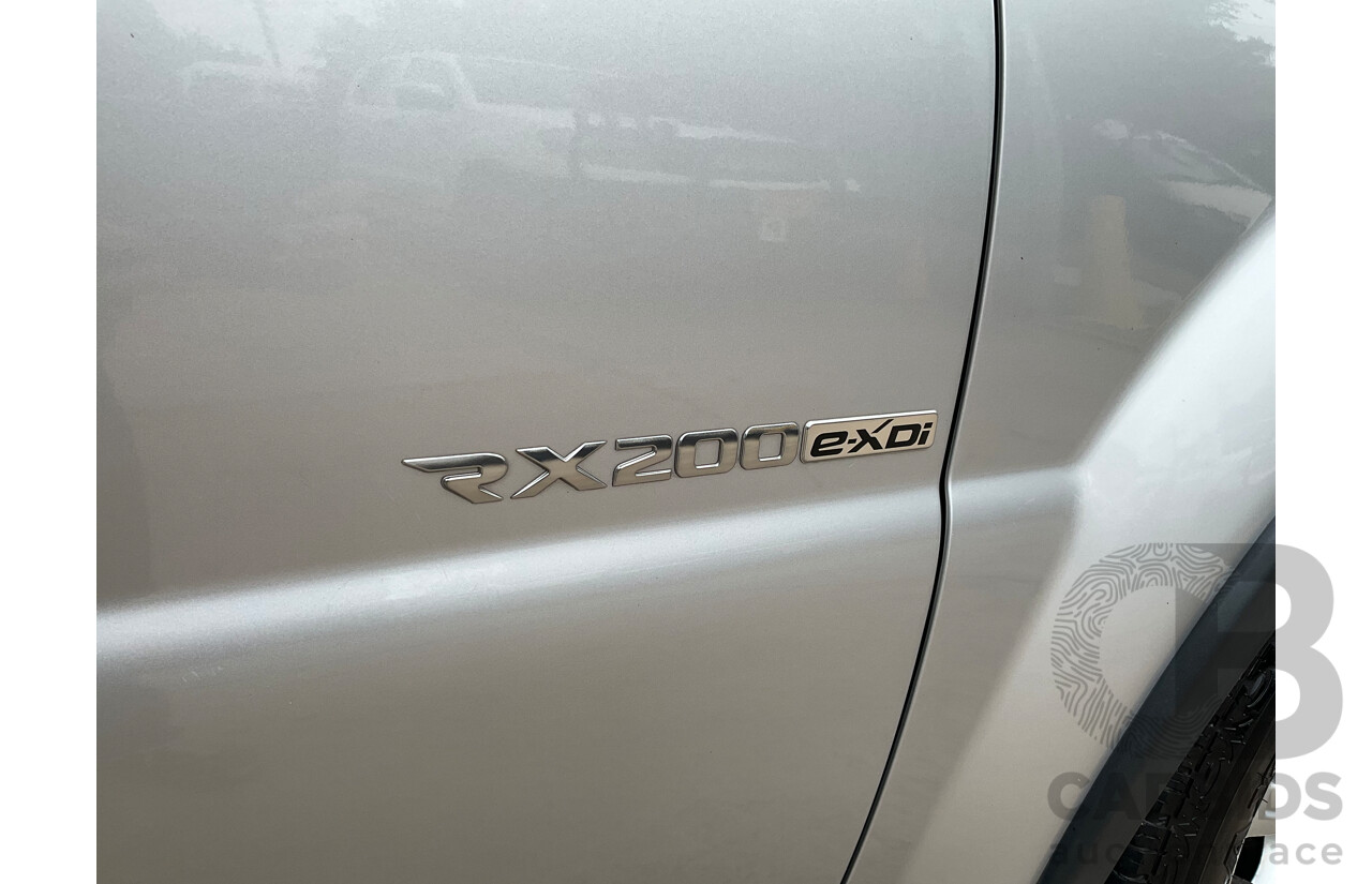 6/2015 Ssangyong Rexton SX (4x4) Y200 MY15 4d Wagon Moondust Silver Metallic Turbo Diesel 2.0L