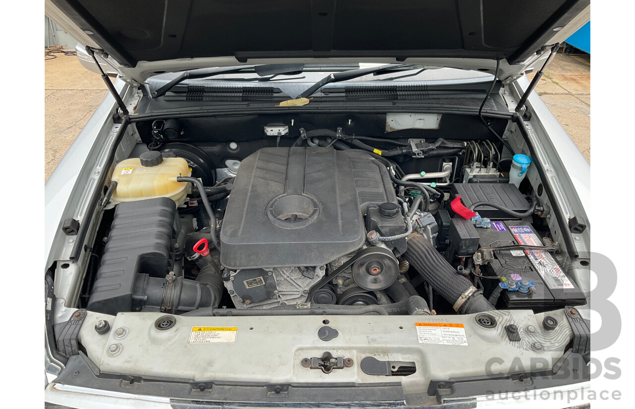 6/2015 Ssangyong Rexton SX (4x4) Y200 MY15 4d Wagon Moondust Silver Metallic Turbo Diesel 2.0L