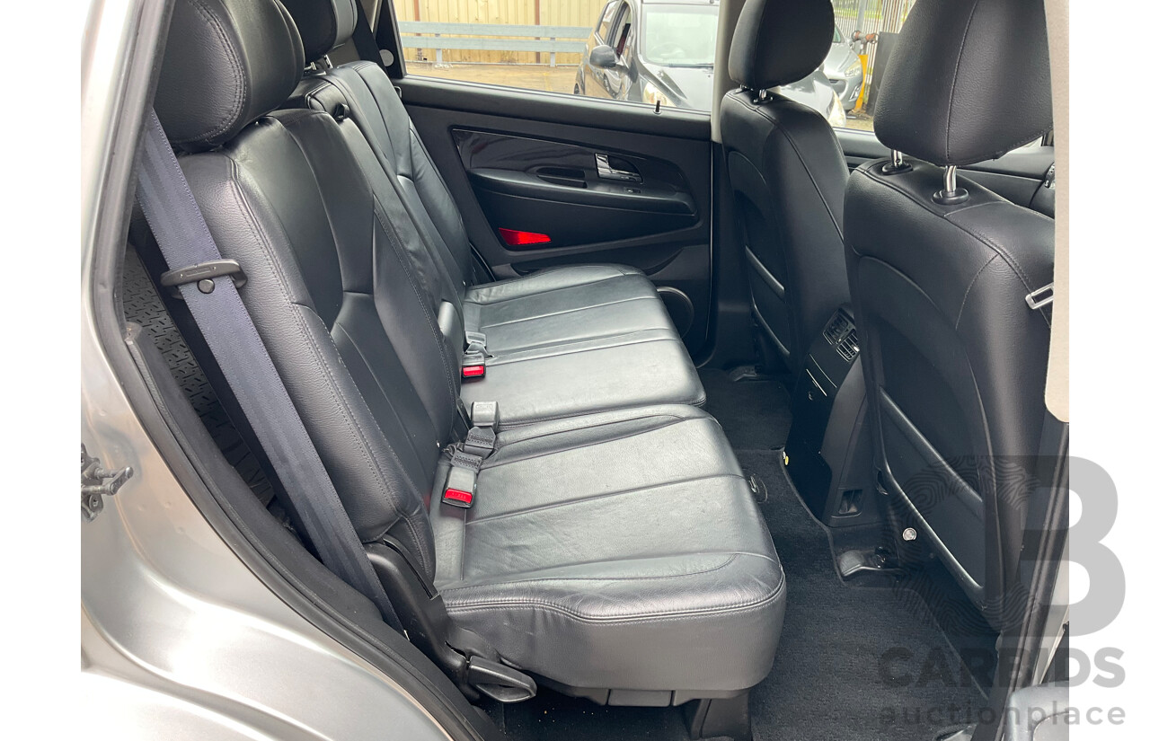 6/2015 Ssangyong Rexton SX (4x4) Y200 MY15 4d Wagon Moondust Silver Metallic Turbo Diesel 2.0L