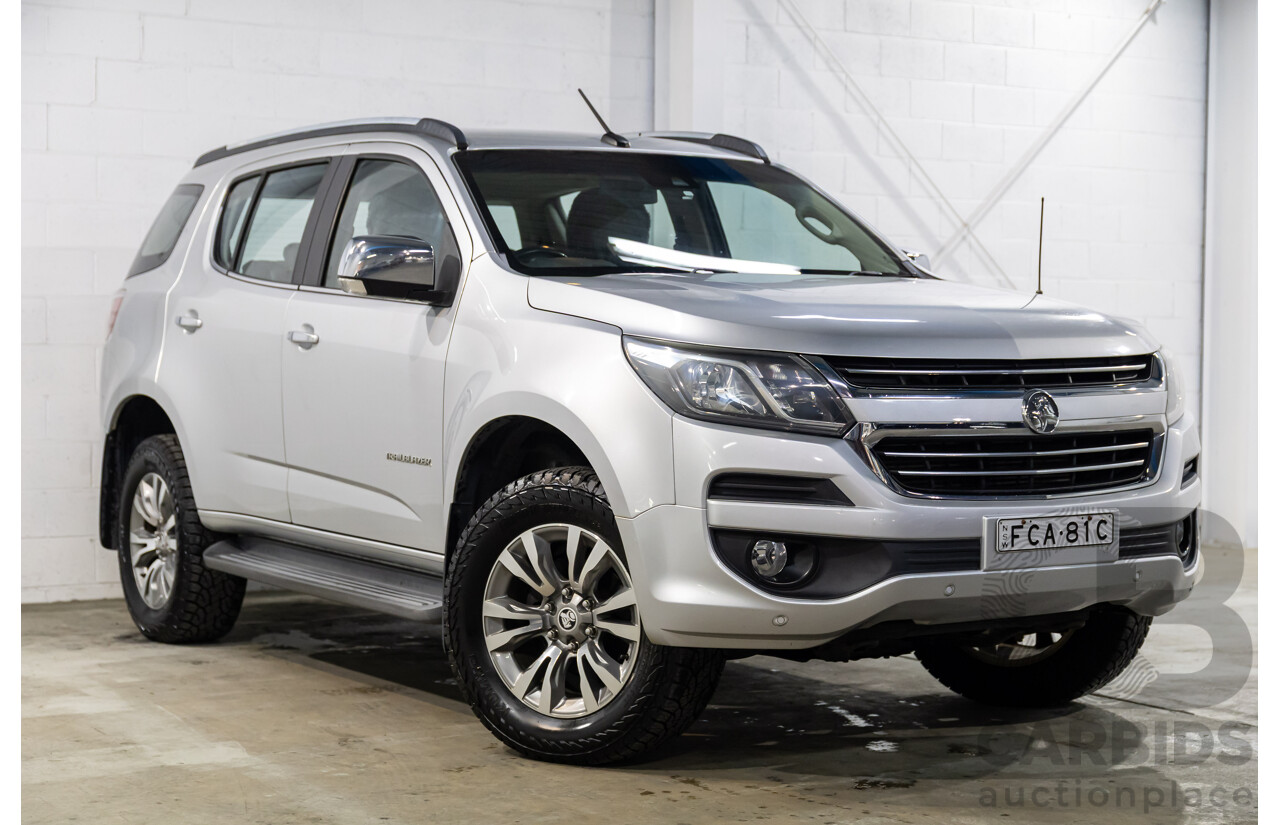 05/2017 Holden Trailblazer LTZ (4x4) 4x4 RG MY18 4D Wagon Nitrate Silver Metallic 2.8L