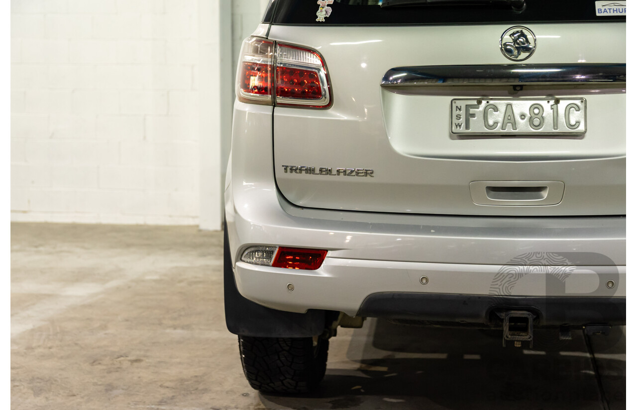 05/2017 Holden Trailblazer LTZ (4x4) 4x4 RG MY18 4D Wagon Nitrate Silver Metallic 2.8L
