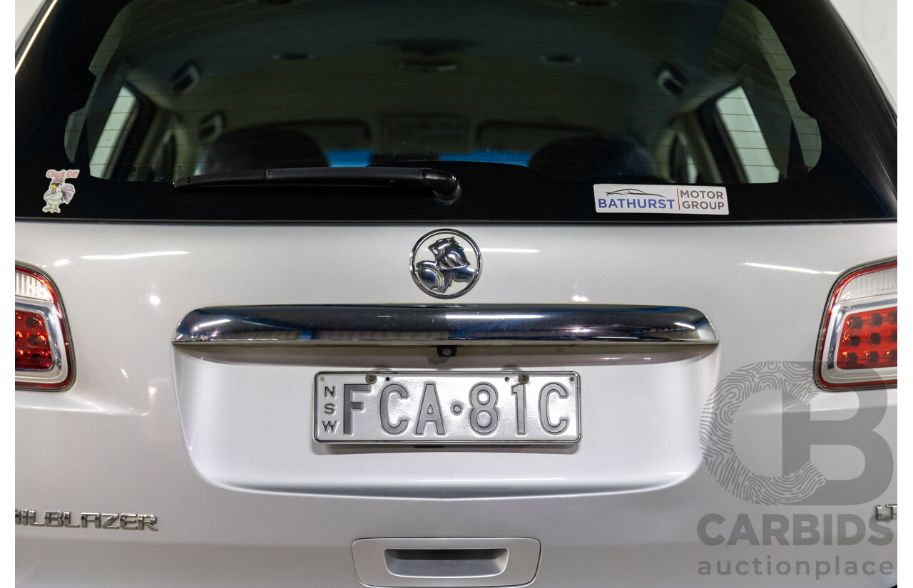 05/2017 Holden Trailblazer LTZ (4x4) 4x4 RG MY18 4D Wagon Nitrate Silver Metallic 2.8L