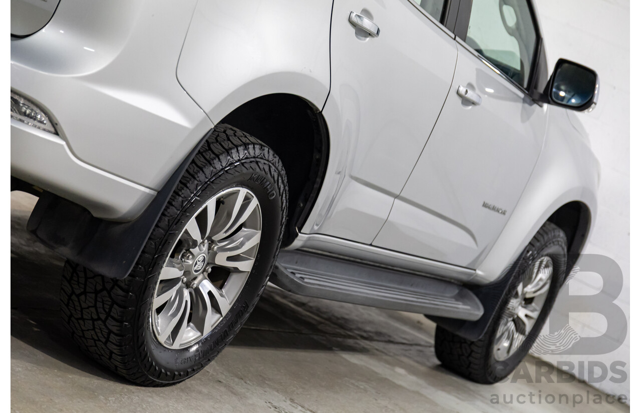 05/2017 Holden Trailblazer LTZ (4x4) 4x4 RG MY18 4D Wagon Nitrate Silver Metallic 2.8L
