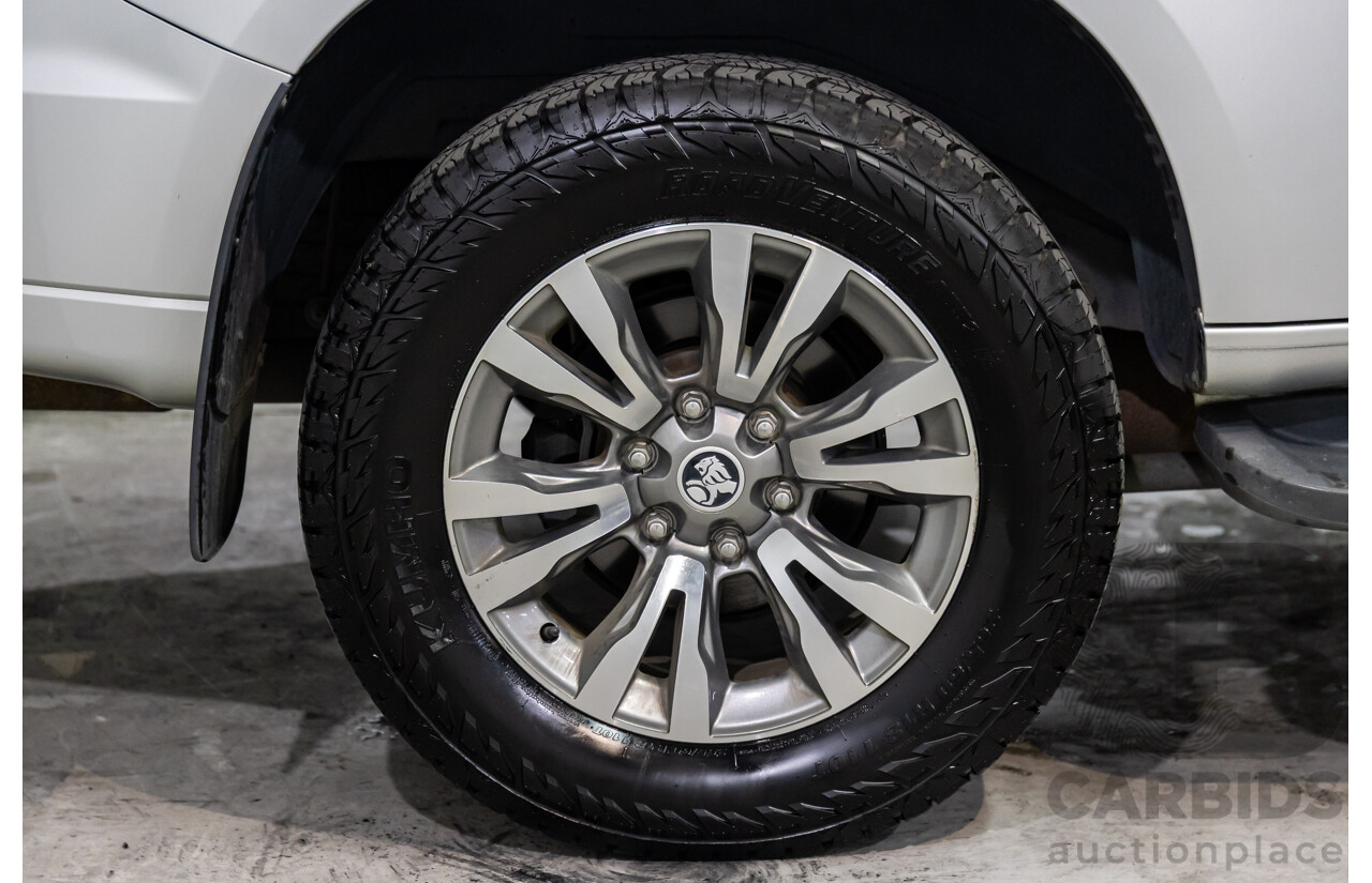 05/2017 Holden Trailblazer LTZ (4x4) 4x4 RG MY18 4D Wagon Nitrate Silver Metallic 2.8L