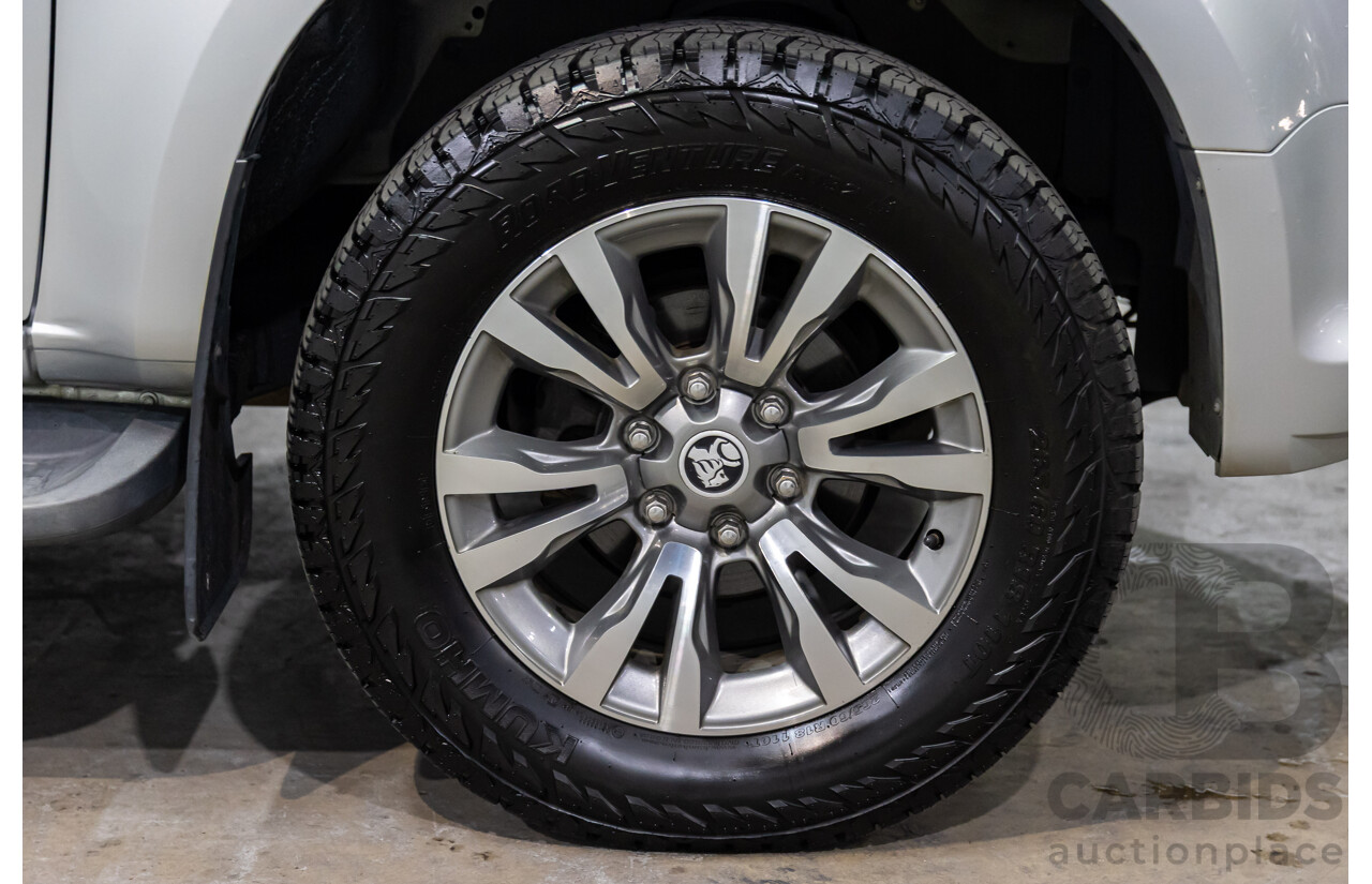 05/2017 Holden Trailblazer LTZ (4x4) 4x4 RG MY18 4D Wagon Nitrate Silver Metallic 2.8L