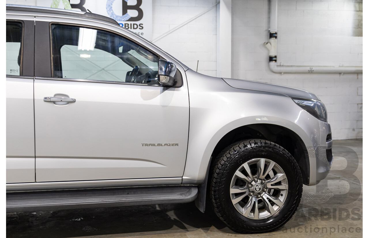 05/2017 Holden Trailblazer LTZ (4x4) 4x4 RG MY18 4D Wagon Nitrate Silver Metallic 2.8L