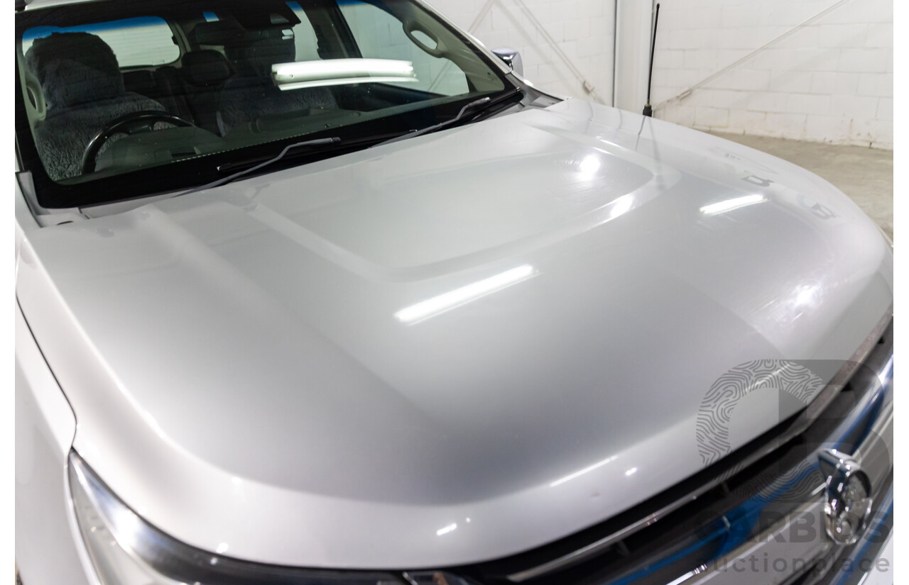 05/2017 Holden Trailblazer LTZ (4x4) 4x4 RG MY18 4D Wagon Nitrate Silver Metallic 2.8L