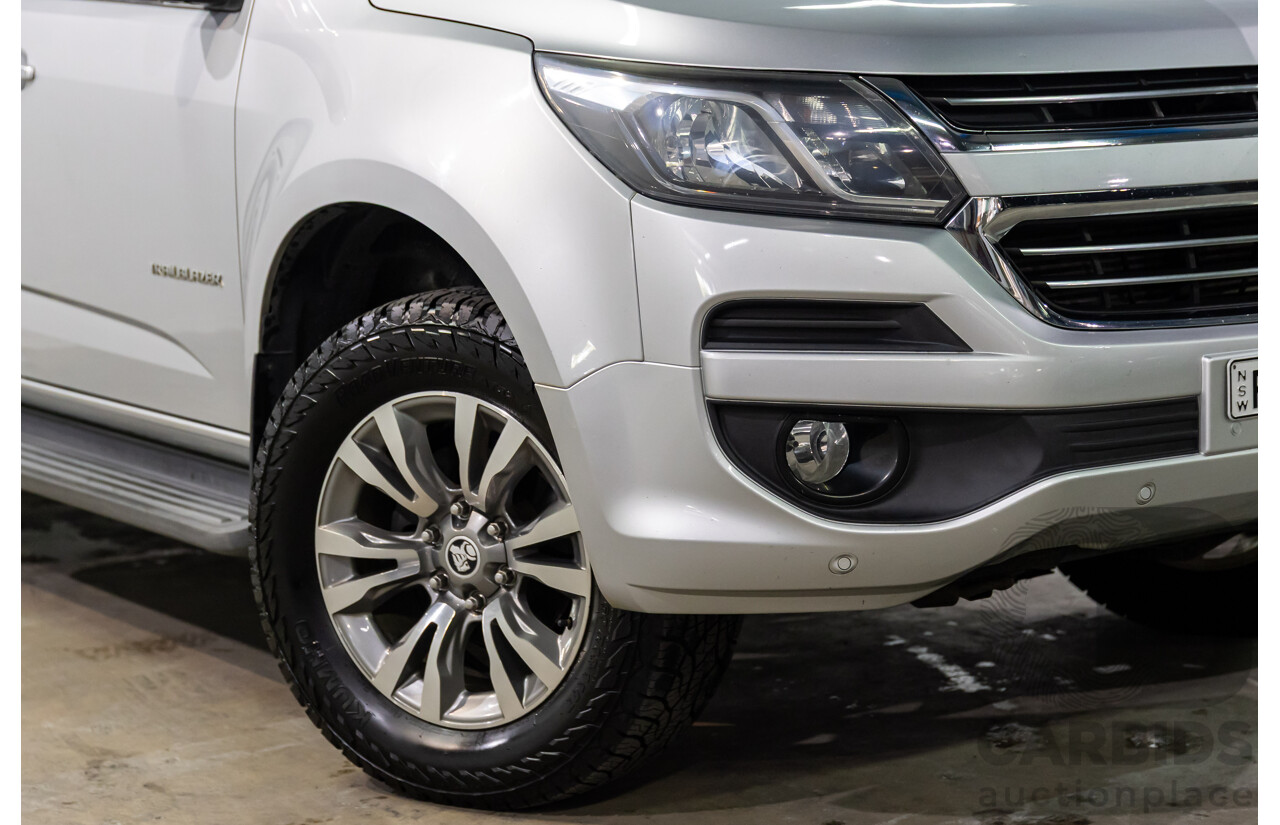 05/2017 Holden Trailblazer LTZ (4x4) 4x4 RG MY18 4D Wagon Nitrate Silver Metallic 2.8L