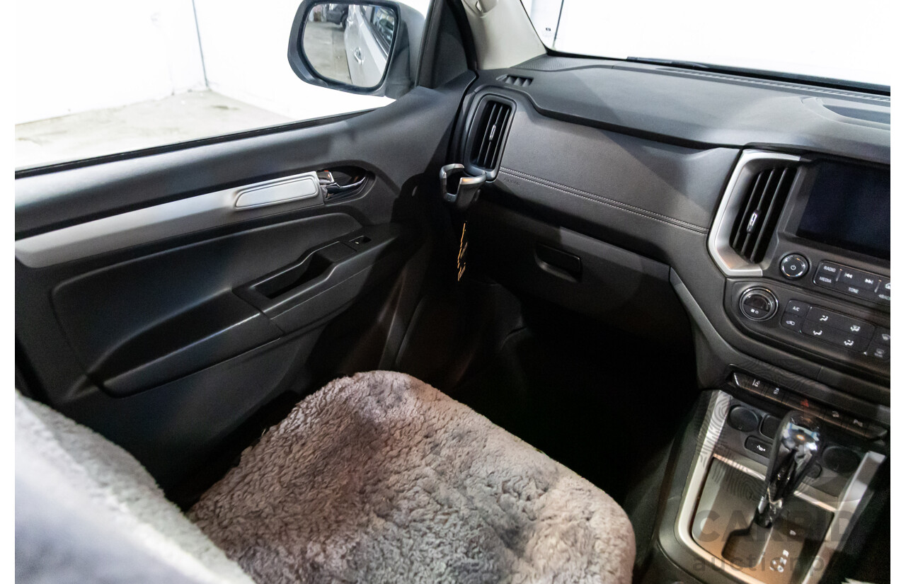 05/2017 Holden Trailblazer LTZ (4x4) 4x4 RG MY18 4D Wagon Nitrate Silver Metallic 2.8L