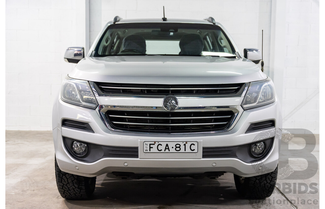 05/2017 Holden Trailblazer LTZ (4x4) 4x4 RG MY18 4D Wagon Nitrate Silver Metallic 2.8L