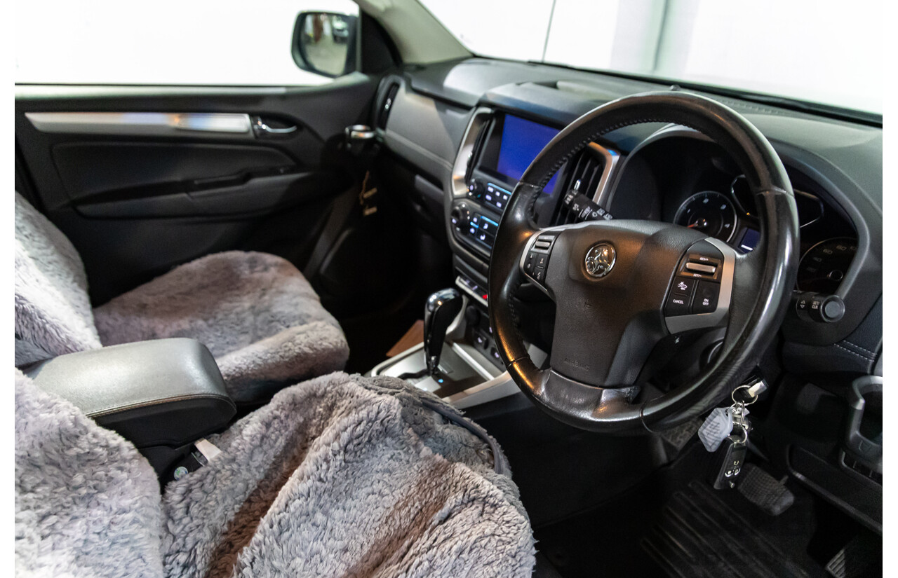 05/2017 Holden Trailblazer LTZ (4x4) 4x4 RG MY18 4D Wagon Nitrate Silver Metallic 2.8L