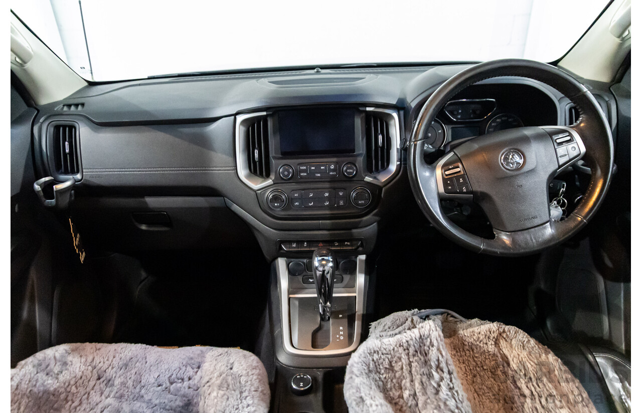 05/2017 Holden Trailblazer LTZ (4x4) 4x4 RG MY18 4D Wagon Nitrate Silver Metallic 2.8L