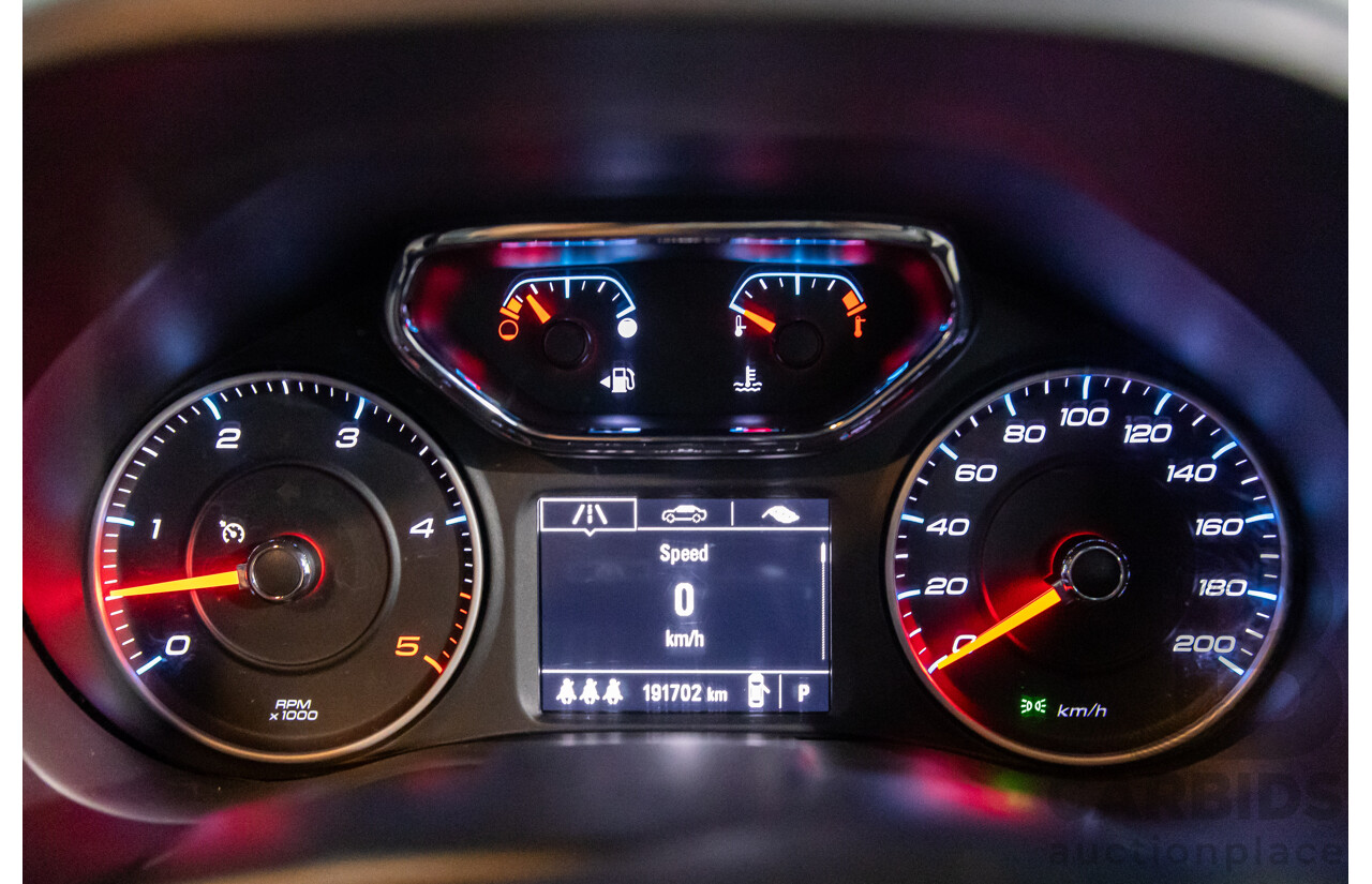 05/2017 Holden Trailblazer LTZ (4x4) 4x4 RG MY18 4D Wagon Nitrate Silver Metallic 2.8L