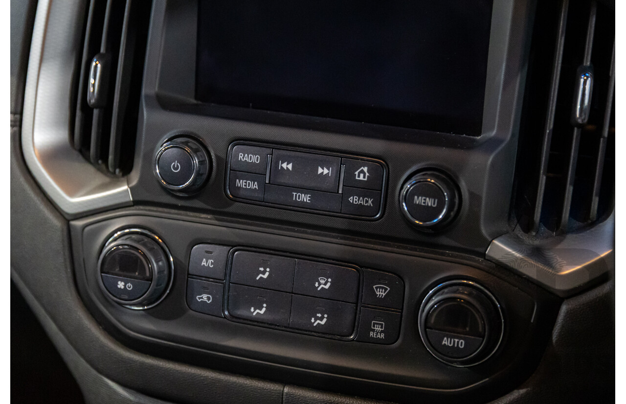 05/2017 Holden Trailblazer LTZ (4x4) 4x4 RG MY18 4D Wagon Nitrate Silver Metallic 2.8L