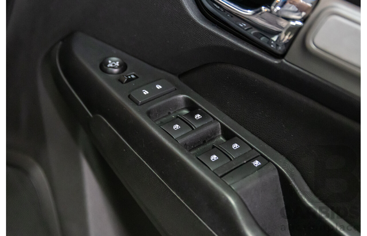 05/2017 Holden Trailblazer LTZ (4x4) 4x4 RG MY18 4D Wagon Nitrate Silver Metallic 2.8L