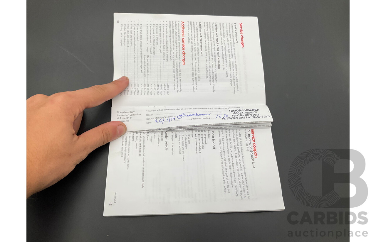 05/2017 Holden Trailblazer LTZ (4x4) 4x4 RG MY18 4D Wagon Nitrate Silver Metallic 2.8L