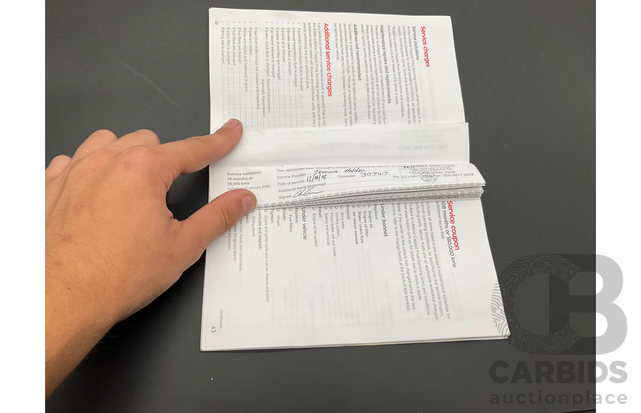 05/2017 Holden Trailblazer LTZ (4x4) 4x4 RG MY18 4D Wagon Nitrate Silver Metallic 2.8L