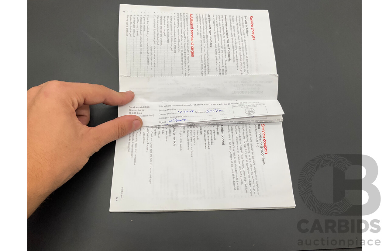 05/2017 Holden Trailblazer LTZ (4x4) 4x4 RG MY18 4D Wagon Nitrate Silver Metallic 2.8L