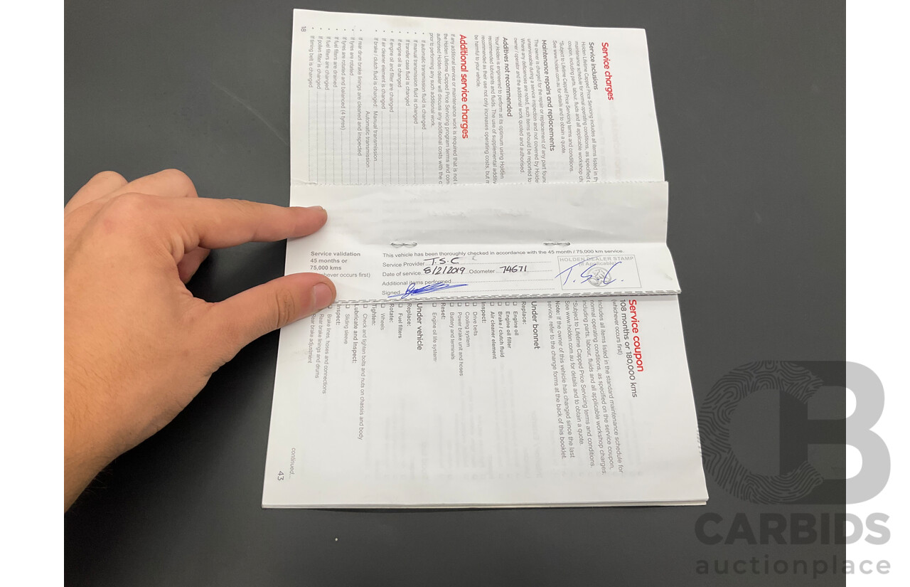 05/2017 Holden Trailblazer LTZ (4x4) 4x4 RG MY18 4D Wagon Nitrate Silver Metallic 2.8L