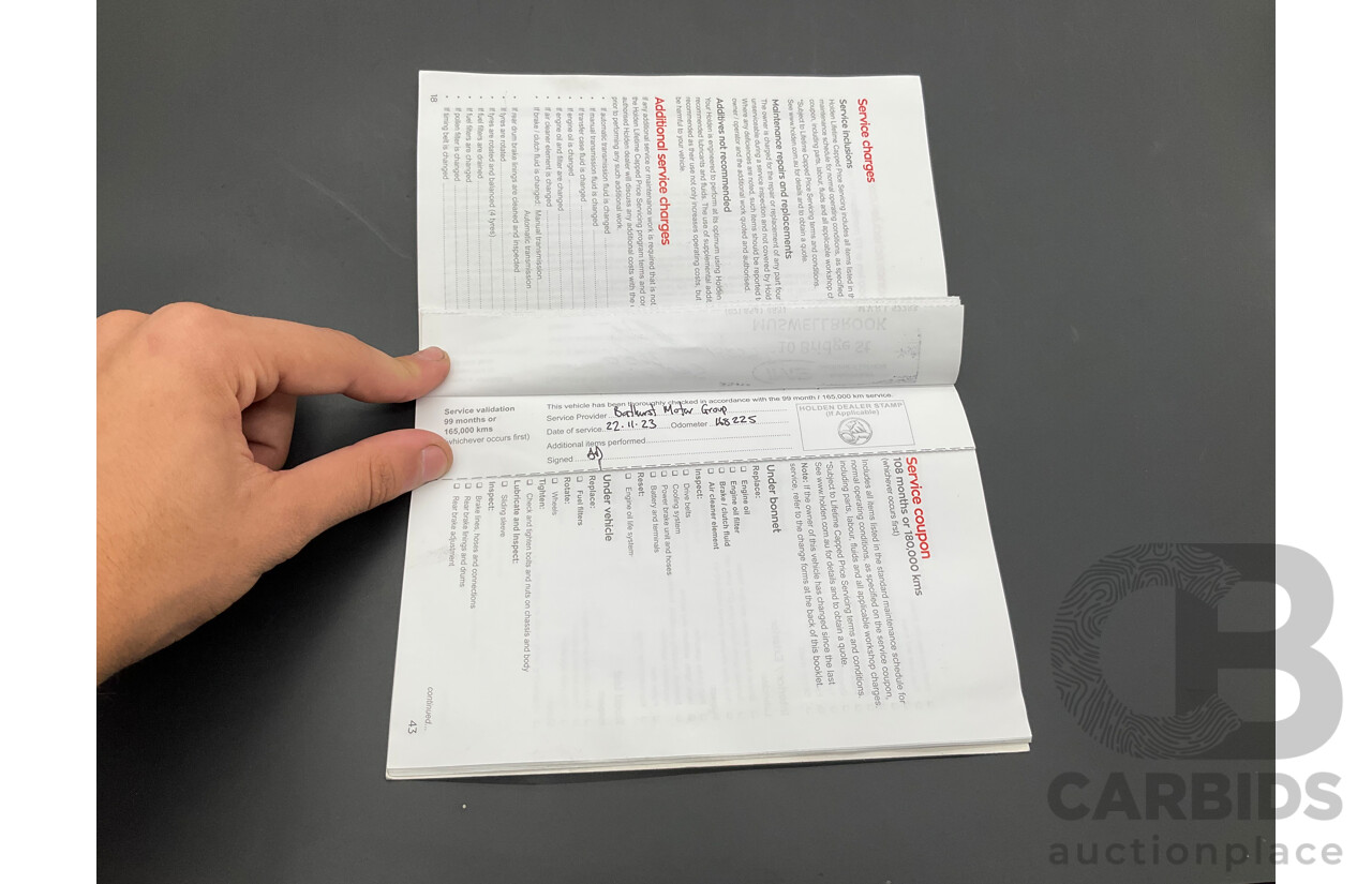 05/2017 Holden Trailblazer LTZ (4x4) 4x4 RG MY18 4D Wagon Nitrate Silver Metallic 2.8L