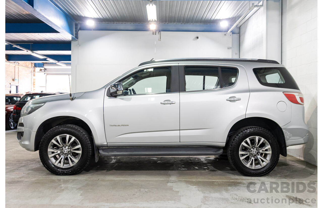 05/2017 Holden Trailblazer LTZ (4x4) 4x4 RG MY18 4D Wagon Nitrate Silver Metallic 2.8L
