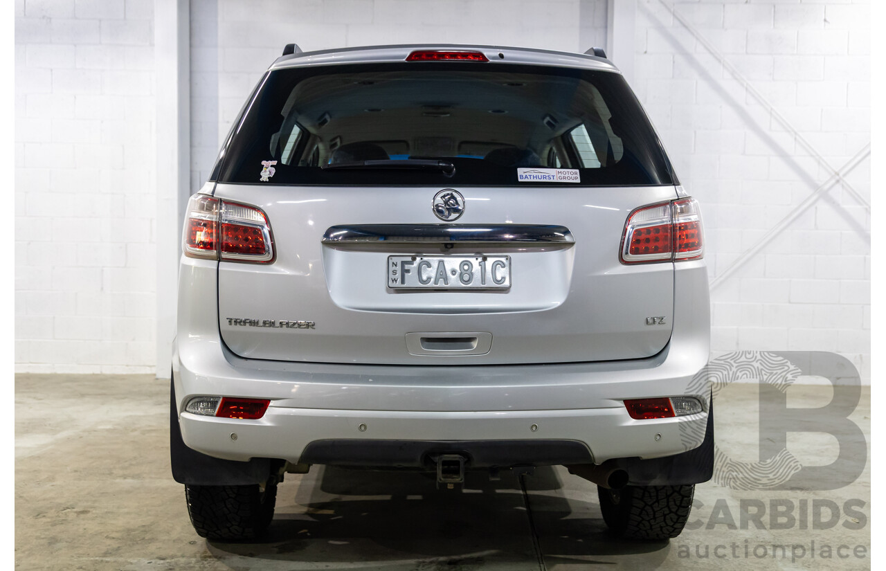 05/2017 Holden Trailblazer LTZ (4x4) 4x4 RG MY18 4D Wagon Nitrate Silver Metallic 2.8L