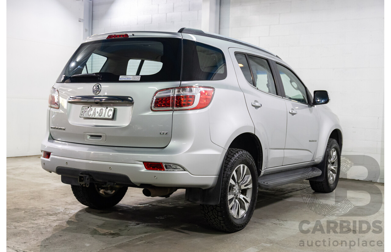 05/2017 Holden Trailblazer LTZ (4x4) 4x4 RG MY18 4D Wagon Nitrate Silver Metallic 2.8L