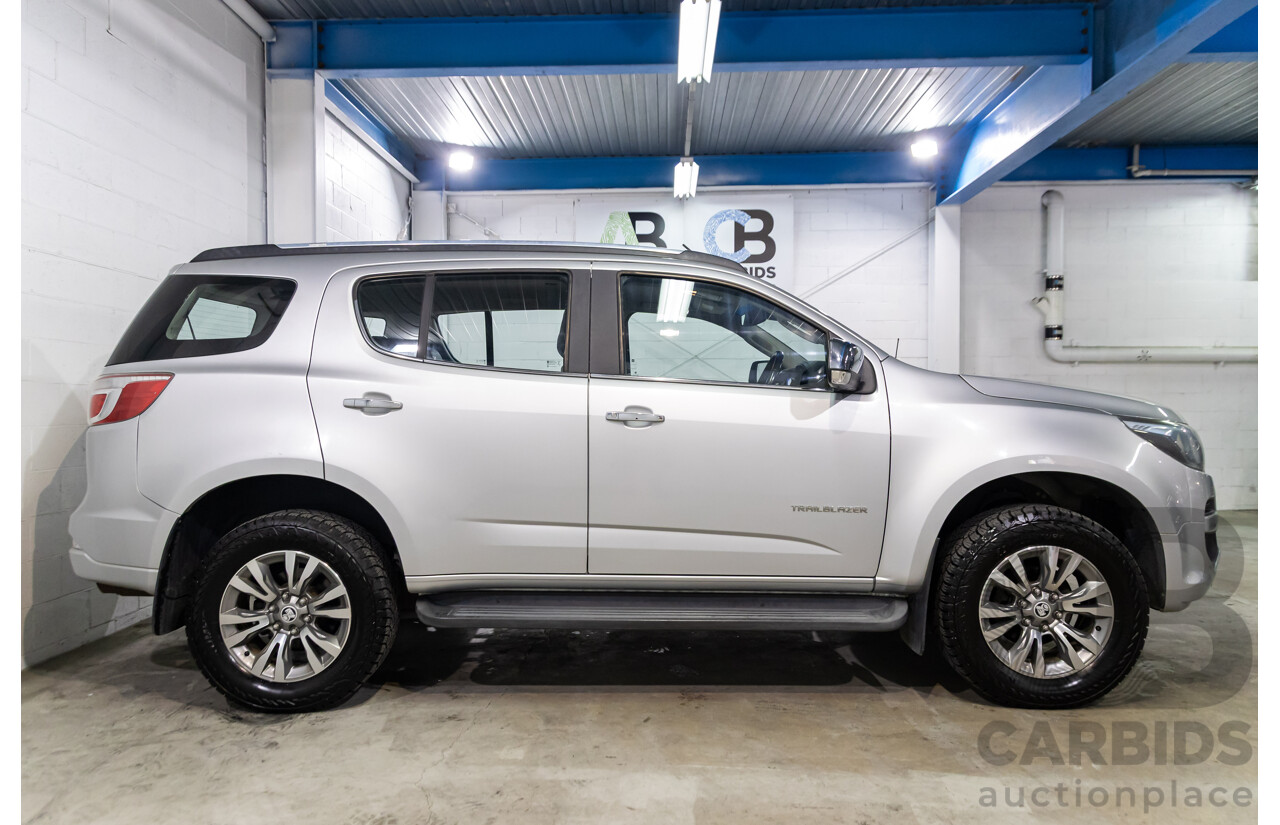 05/2017 Holden Trailblazer LTZ (4x4) 4x4 RG MY18 4D Wagon Nitrate Silver Metallic 2.8L