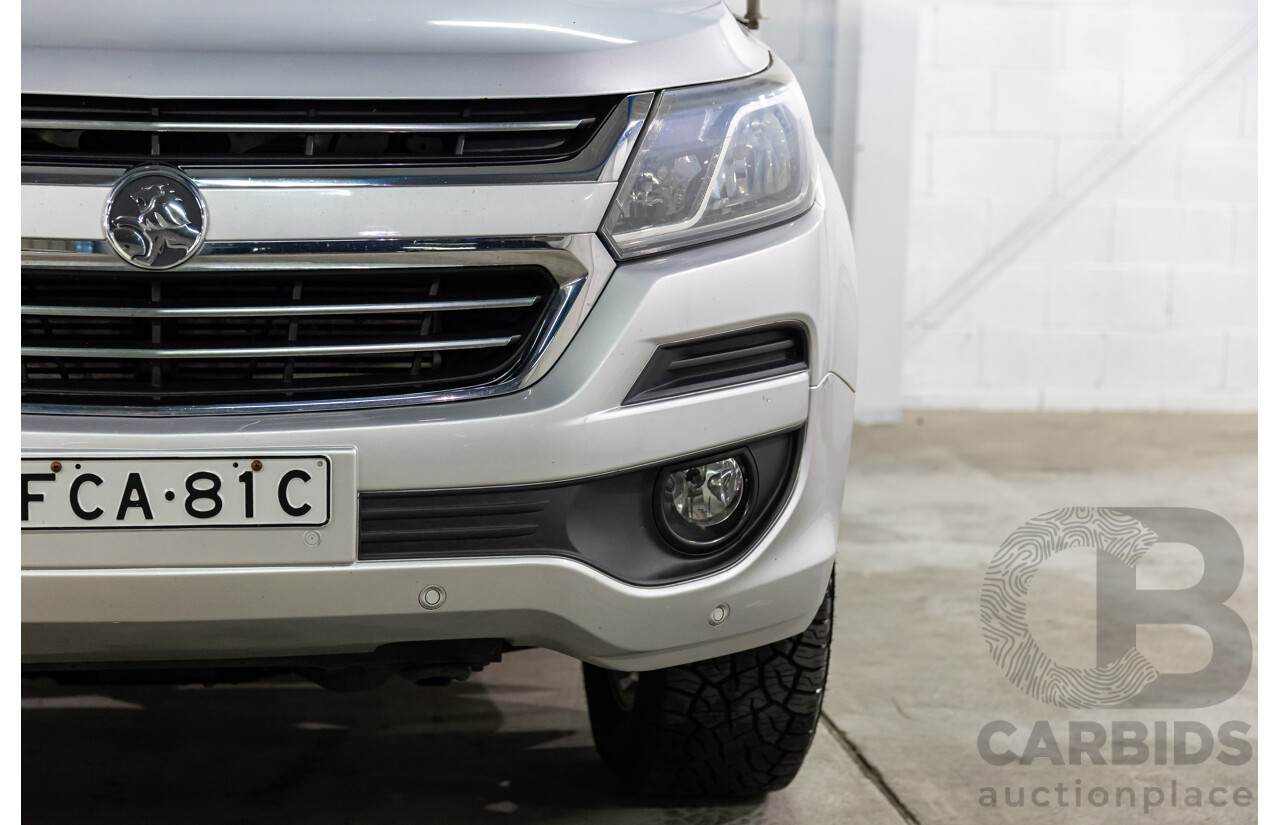 05/2017 Holden Trailblazer LTZ (4x4) 4x4 RG MY18 4D Wagon Nitrate Silver Metallic 2.8L