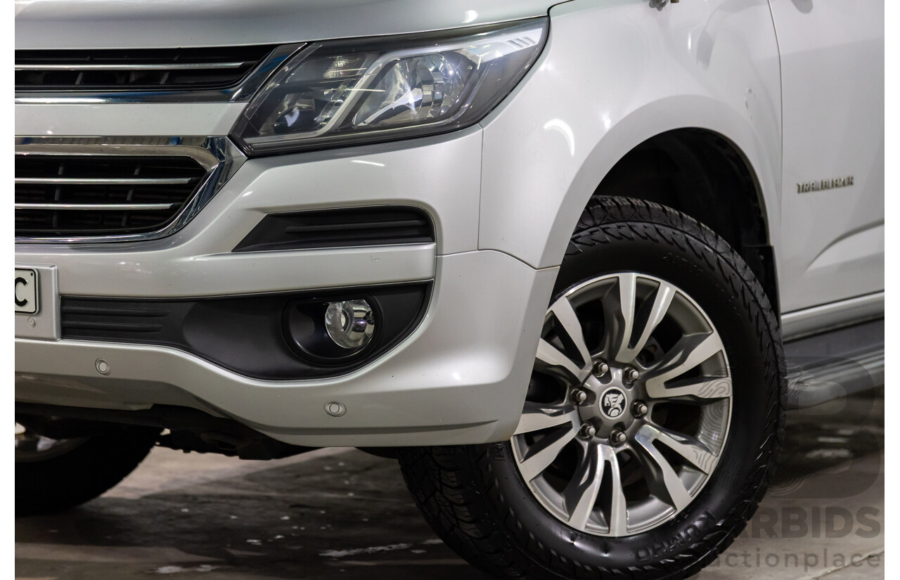 05/2017 Holden Trailblazer LTZ (4x4) 4x4 RG MY18 4D Wagon Nitrate Silver Metallic 2.8L